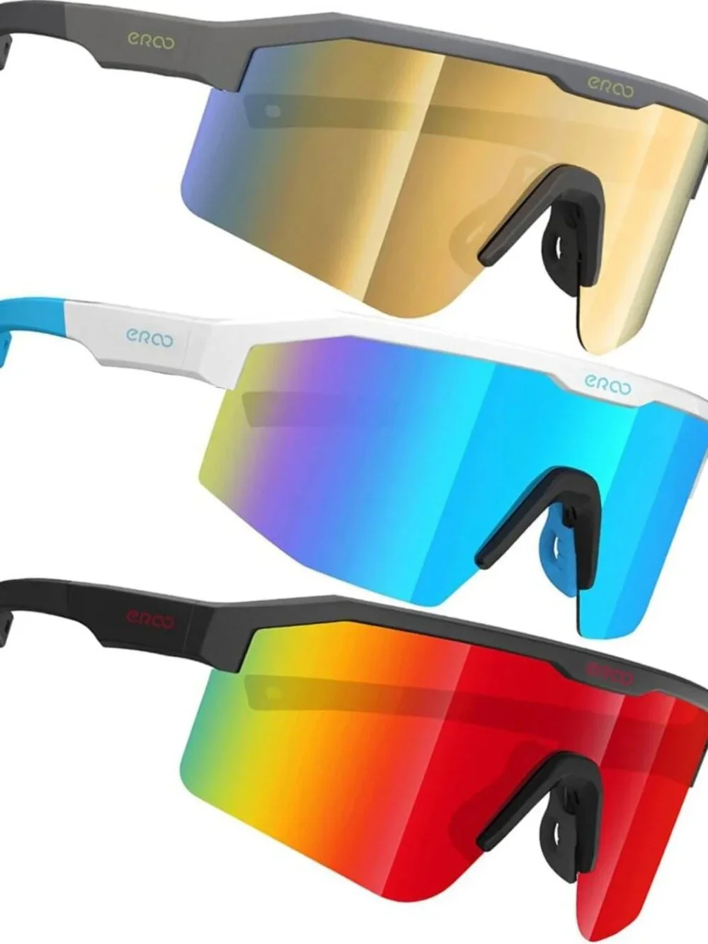 Kids Polarized Sports Sunglasses UV Protection for Ages 8-12 - Baseball